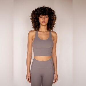 GRINDLIKEADOLL Crystal Opal Body Sports Bra Size S/M EUC